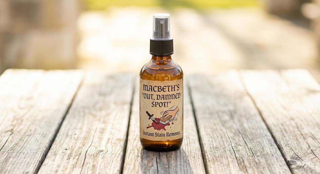 Macbeth’s "Out, Damned Spot!" Instant Stain Remover